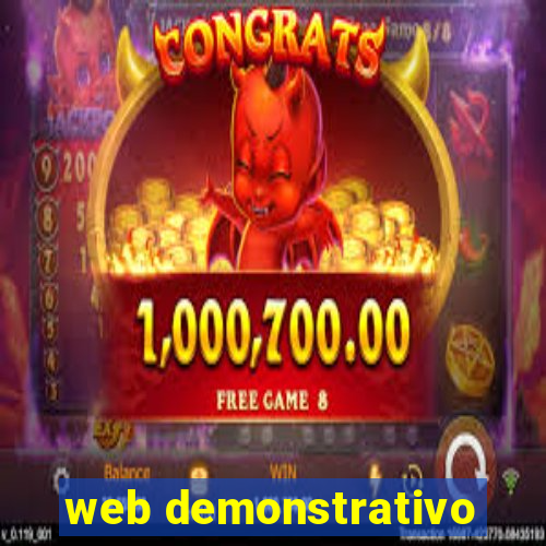 web demonstrativo